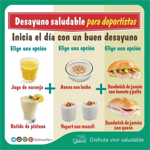 Desayuno para deportistas | ¿Qué debe contener? - Alimentación Saludable  Delimás