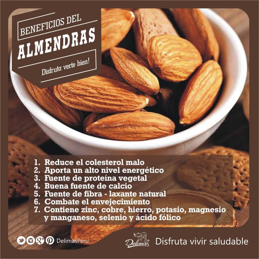 Almendras Propiedades Beneficiosas Para La Salud Cardiovascular