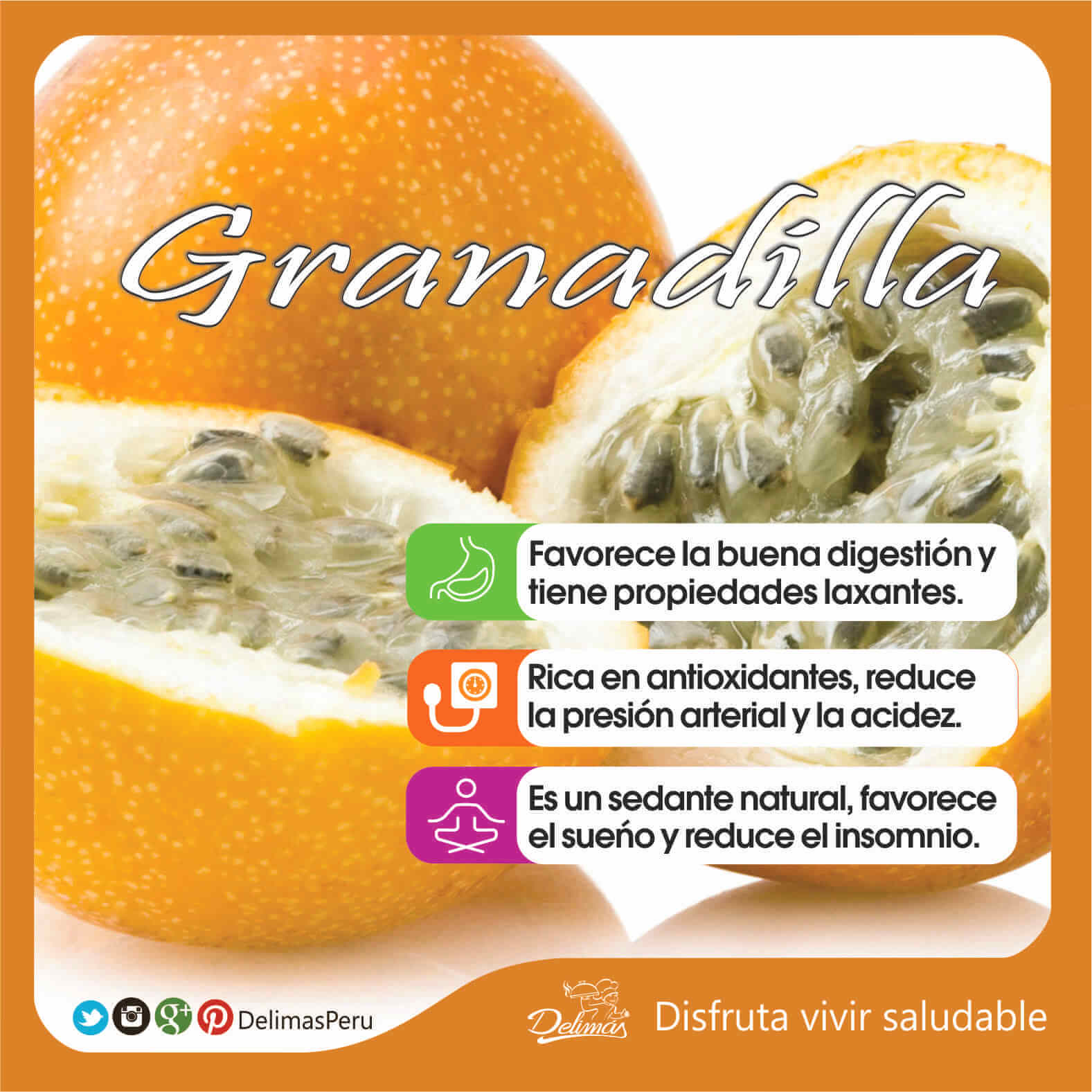 Granadilla Beneficios Laxante Y Estimulante Digestivo Blog Vive Sano