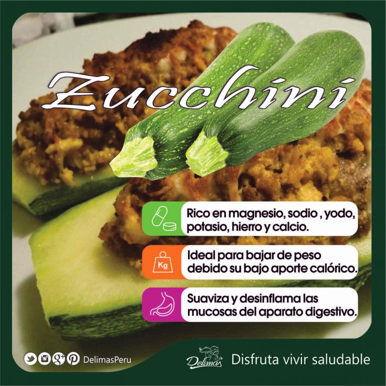 Zucchini Beneficios Y Propiedades Rico En Mucílagos Blog Vive Sano 9327