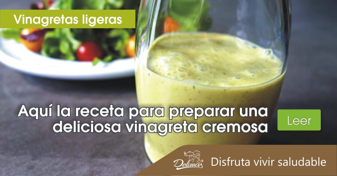 Vinagreta con Yogurt | Receta de aliño cremoso - Alimentación Saludable  Delimás